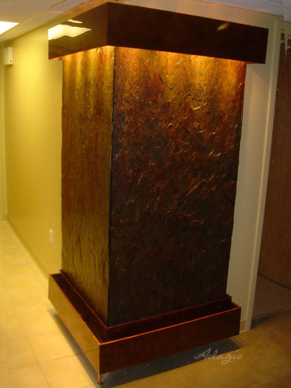 Corner / Wraparound Custom Water Feature