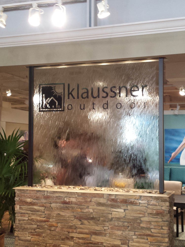 Custom Water Wall by Adagio Water Features