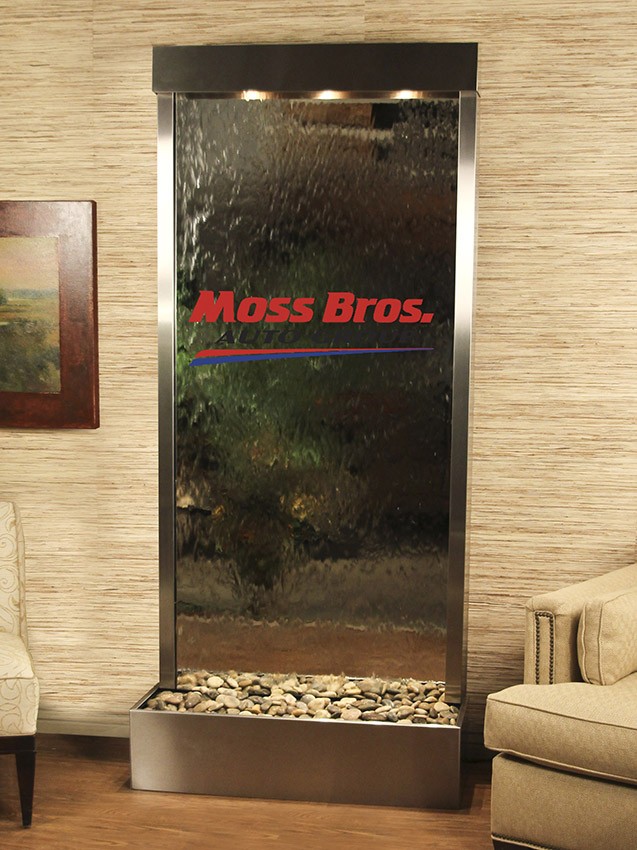 Moss Bros Logo Water Feature